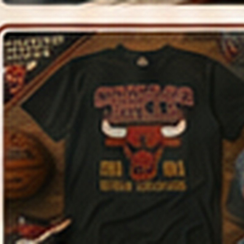 1990s Chicago Bulls Graphic Tee - Image 2
